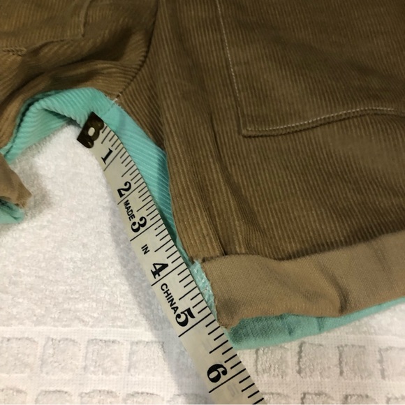 NWOT-Maria Sinverguenza  Corduroy Multicolor Romper SZ S - Picture 11 of 13